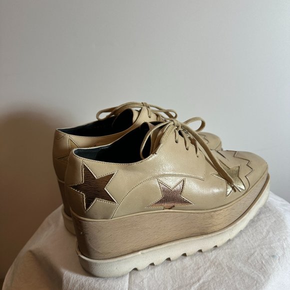 Stella McCartney elyse platforms in beige / nude - Picture 2 of 7